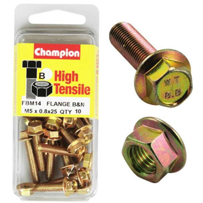 Champion Flange Bolts FBM14 M5x25
