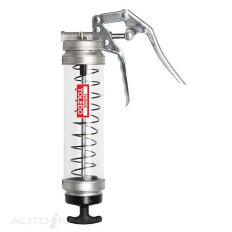 Toledo Grease Gun Clear Pistol – 400g – 305141
