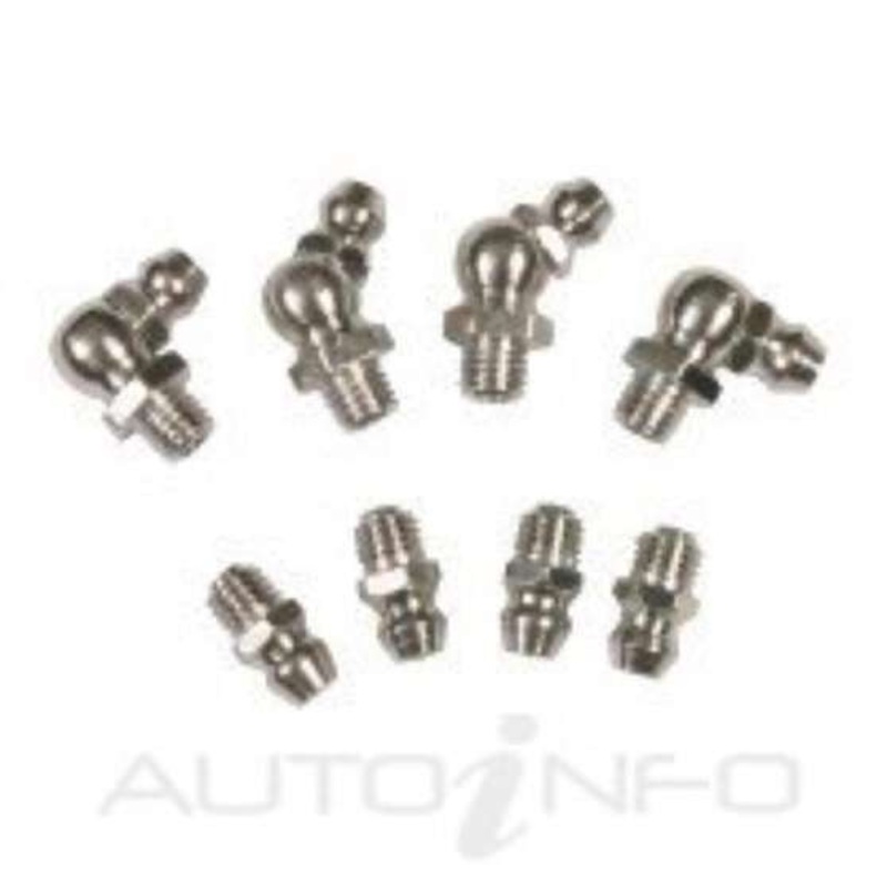 Toledo Grease Nipple Stainless Steel 45 Degree – 10mm – 305368