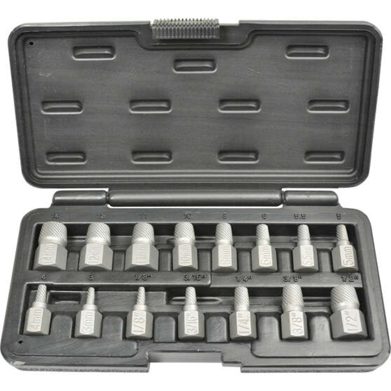 ToolPRO Screw Extractor Set – 15 Piece
