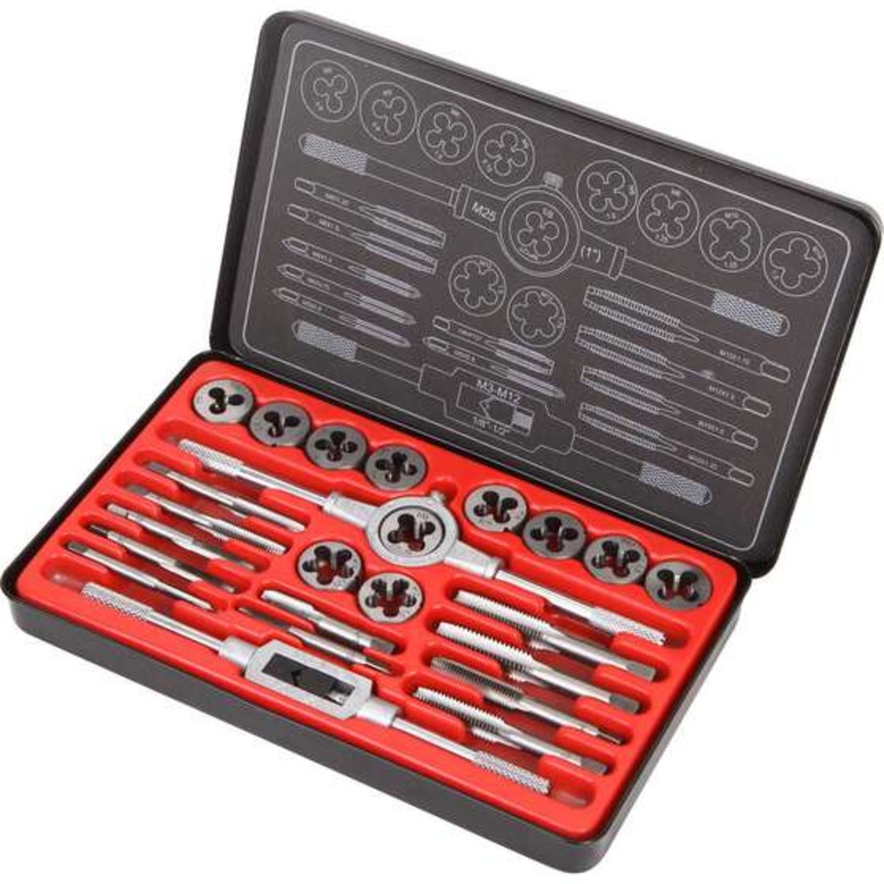 ToolPRO Tap and Die Set Metric 24 Piece