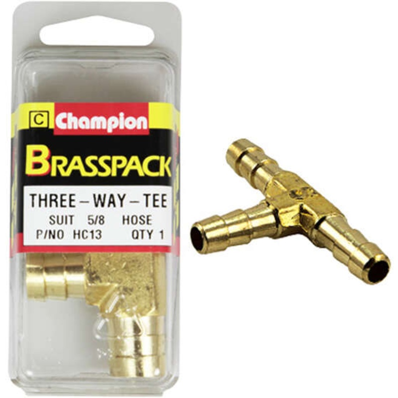Champion Brass Pack T Piece HC13, 5/8″