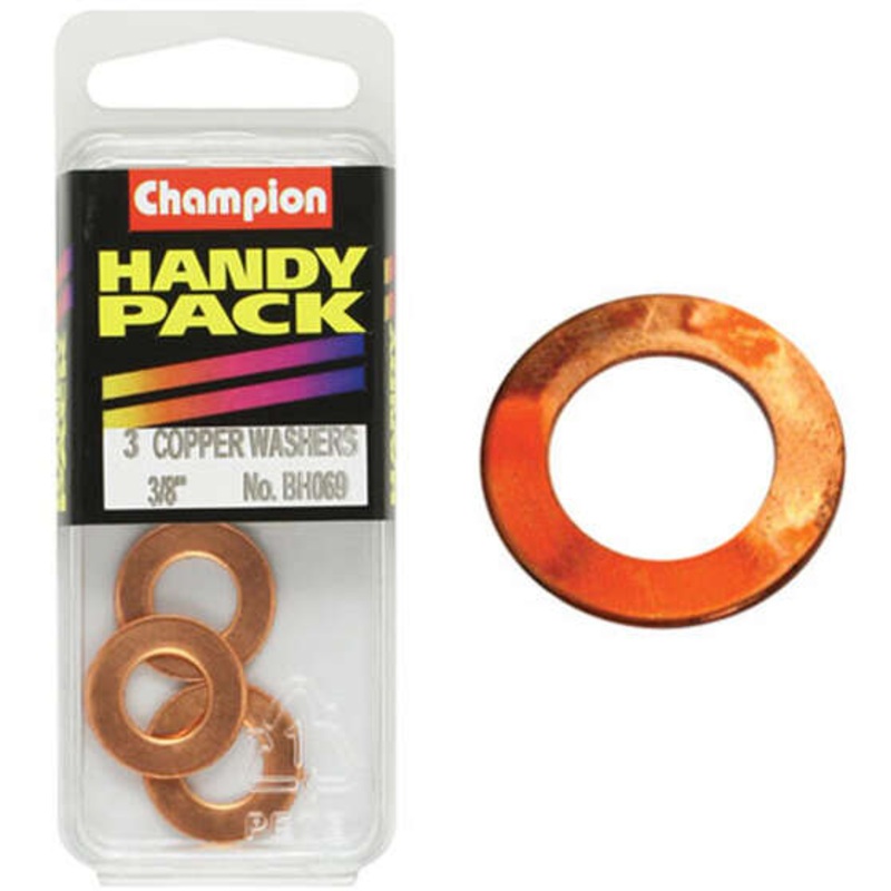 Champion Handy Pack Copper Washers BH069, 3/8″