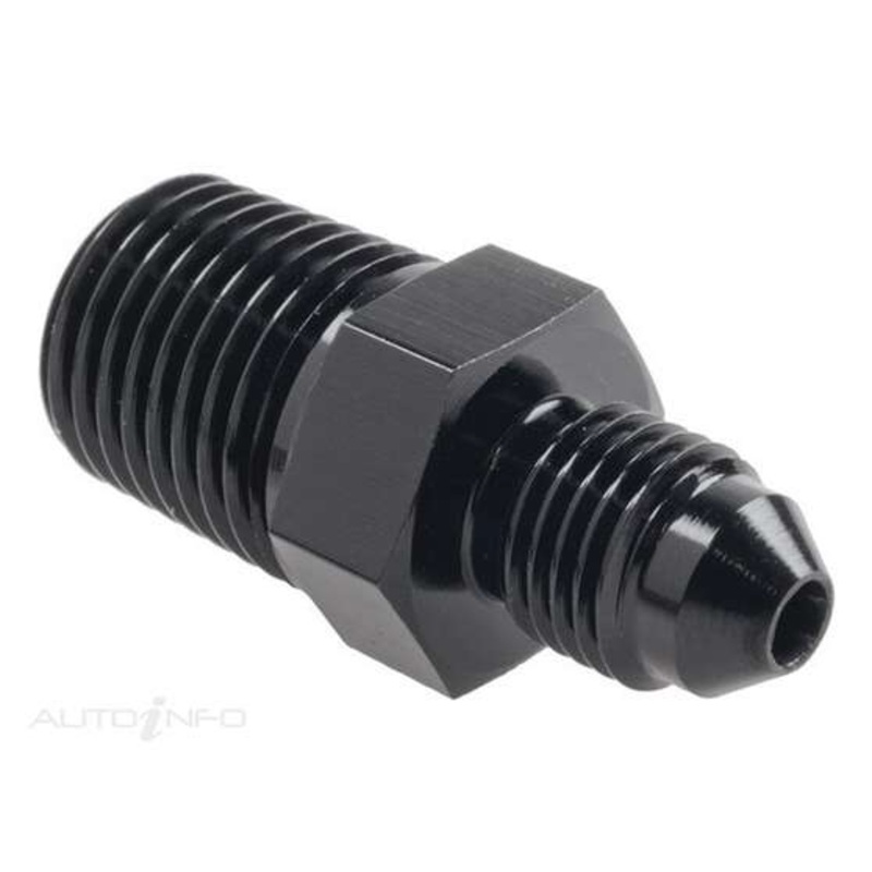 PAT Adaptor Male Flare To NPT – AN-4 – 1/4 Inch NPT, RWF-816-04-04BK