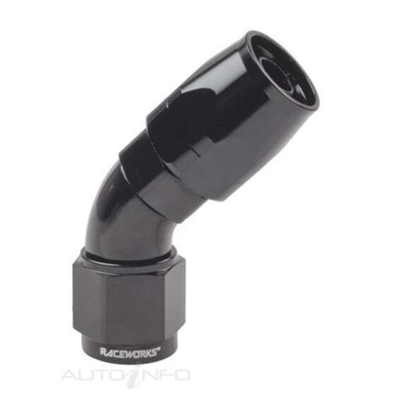 PAT Hose Fitting – 45 Degree, AN-6, Cutter, RWF-102-06BK