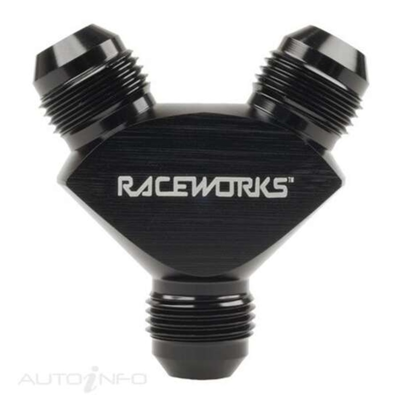 PAT Male Flare Y Piece, Single To Dual – AN-10, RWF-930-10-10BK