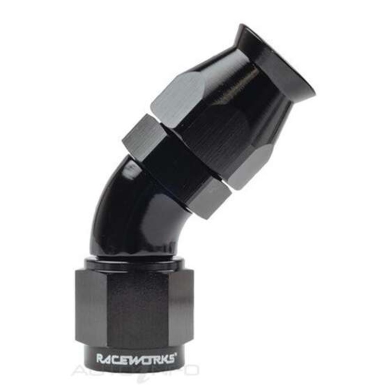 PAT Teflon Hose Fitting – 45 Degree, AN-6, Cutter, RWF-202-06BK