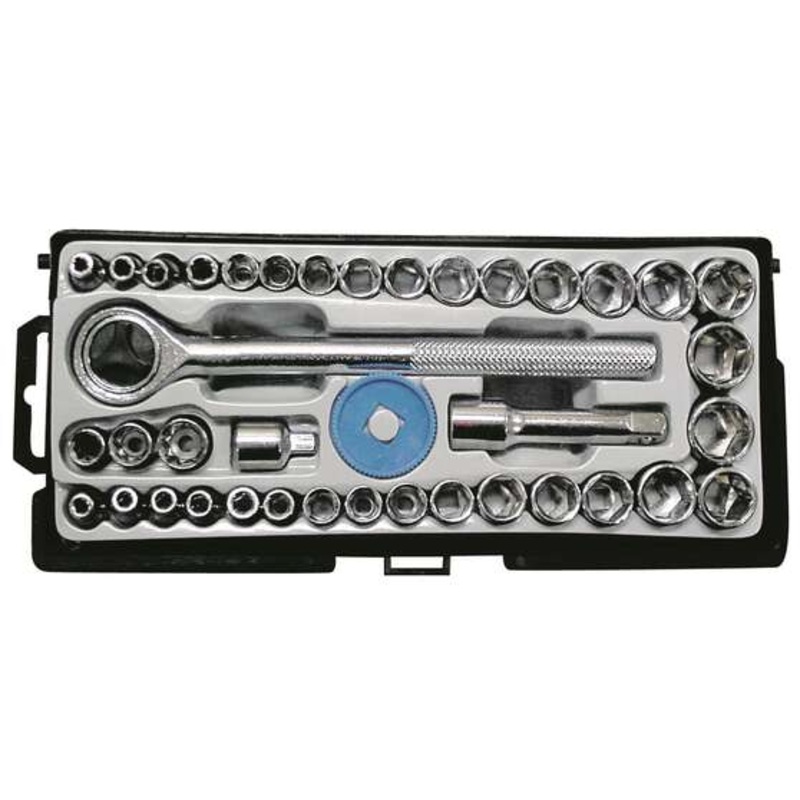 Socket Set 1/4″ & 3/8″ Drive 40 Piece