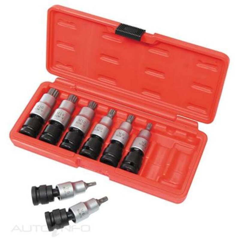 Toledo Bit Socket Set Hex – Metric, 8 Piece – 301847