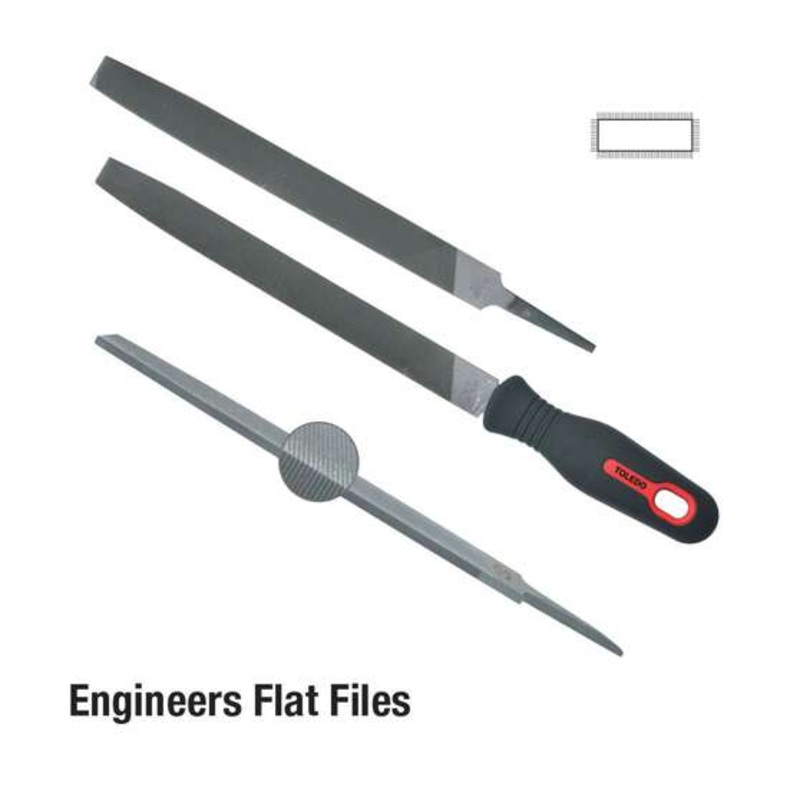 Toledo File Flat 2nd Cut – 400mm – 16FL02CD