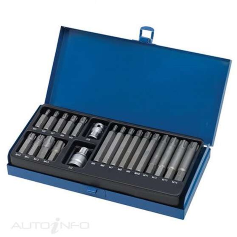 Toledo Spline Bit Set – 21 Piece – 301168