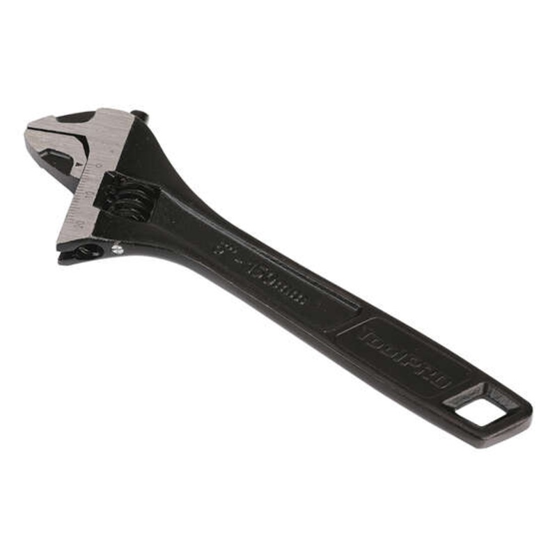 ToolPRO Adjustable Wrench 150mm Heavy Duty Black