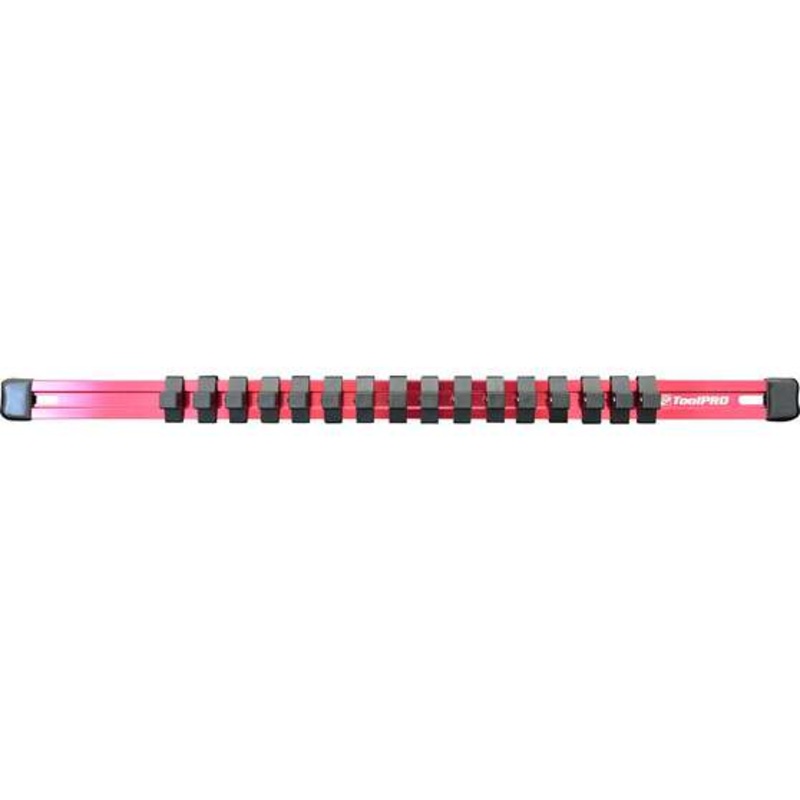 ToolPRO Socket Rail Aluminium 3/8″ Drive 16 Clip