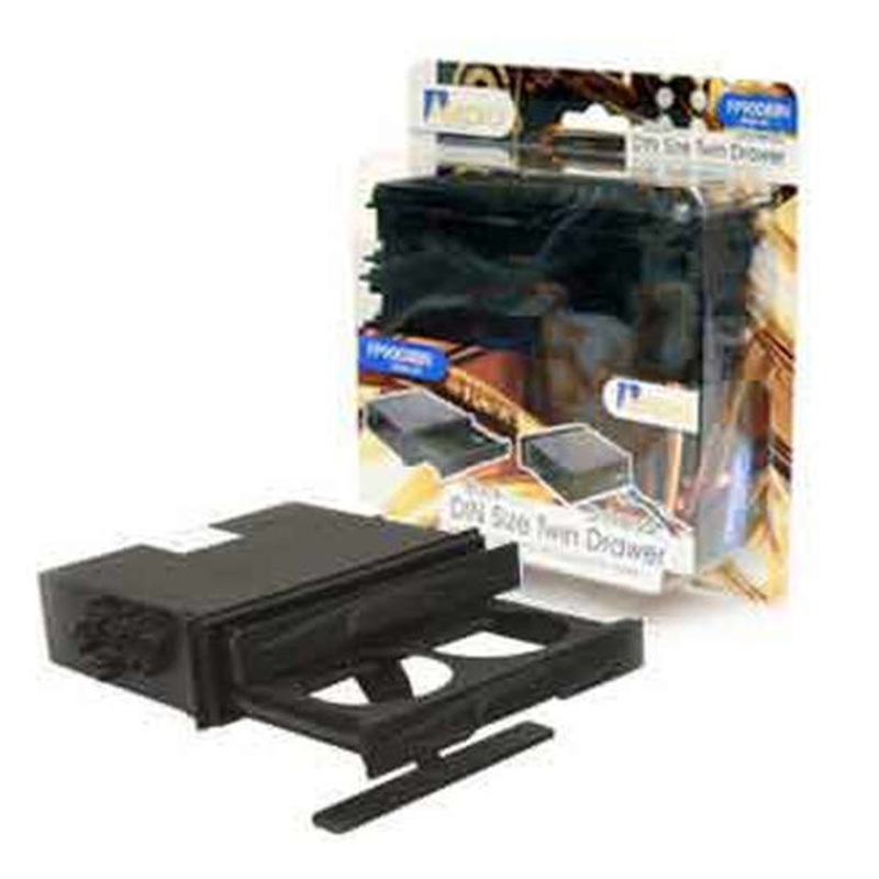 Aerpro Universal Drink/Accessory Pocket With 3.5mm Aux Input – Accessory, Black – FP9008BN