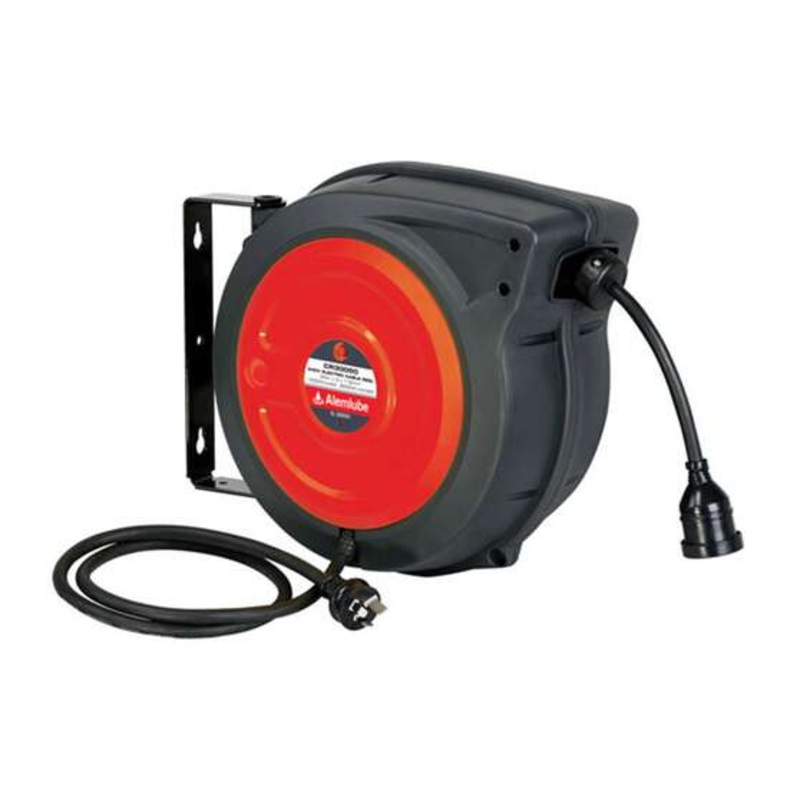 Alemlube 20M Electric Cable Reel – 240V, 10A, CR30050