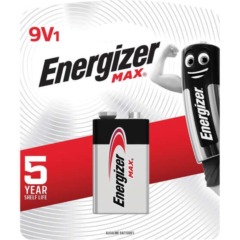 Energizer Max Battery – 9V