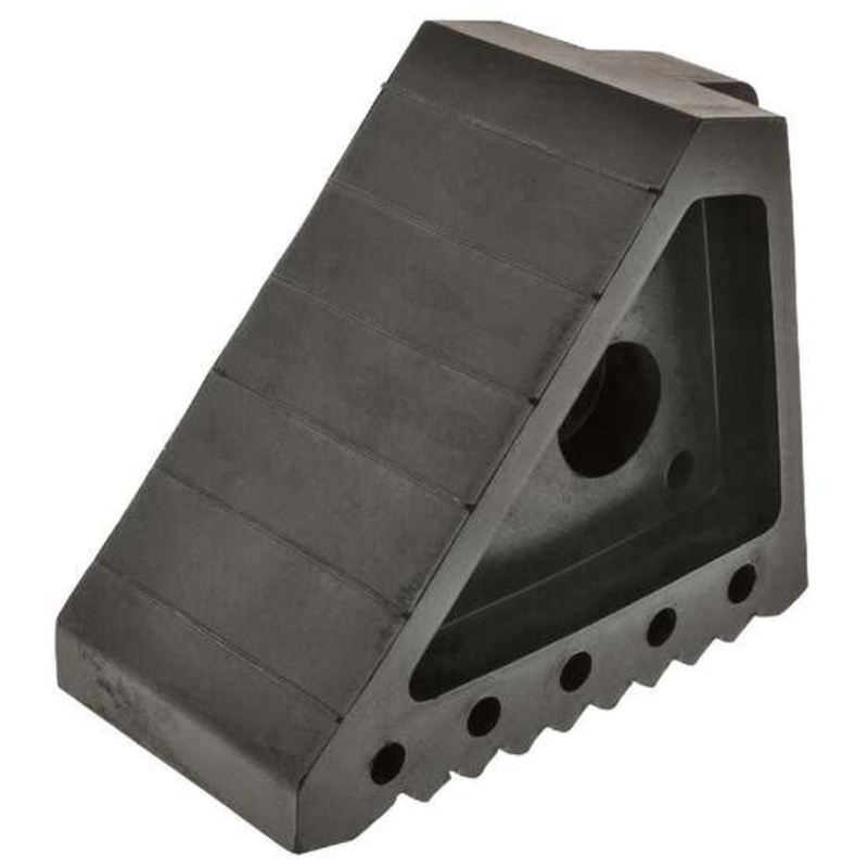 Hulk 4×4 Solid Rubber Wheel Chock 200 x 100 X150mm        1.82Kg – HU0001