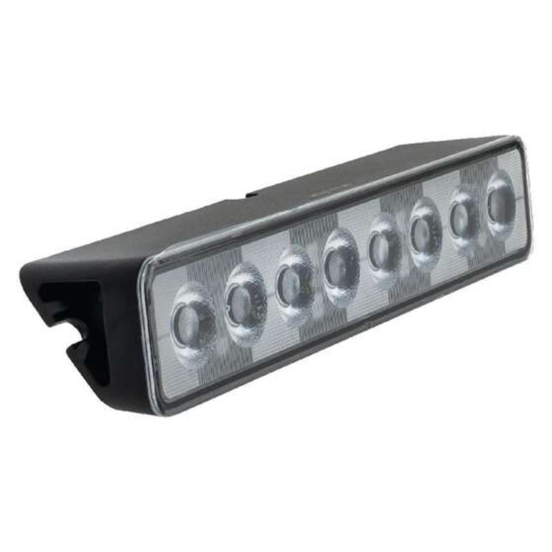 Ignite LED Angled Worklamp Flood Beam with Black Housing – IWL806F