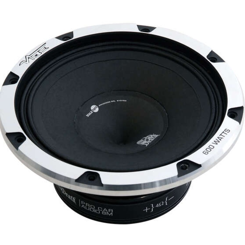Vibe Audio Blackdeath 8″ Midrange Speaker (600 Watts) – BDPRO8M-V1