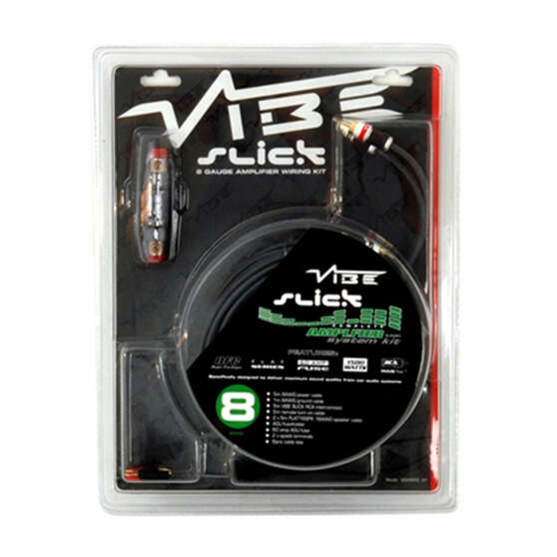 Vibe Audio Critical Link 8 Gauge Wiring Kit – VSAWK8-V1