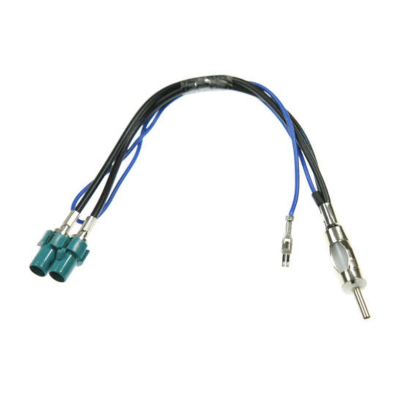 Aerpro Antenna Adaptor Double Fakra To Male DIN Phantom Power – APA70
