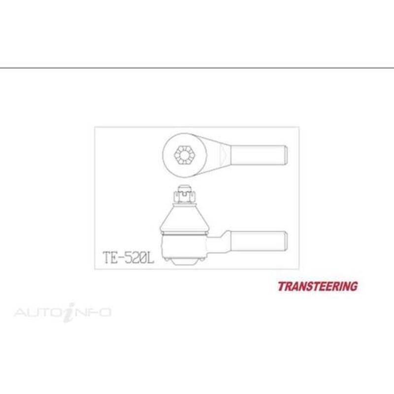 Auto Solutions Steering Tie Rod End – TE520L