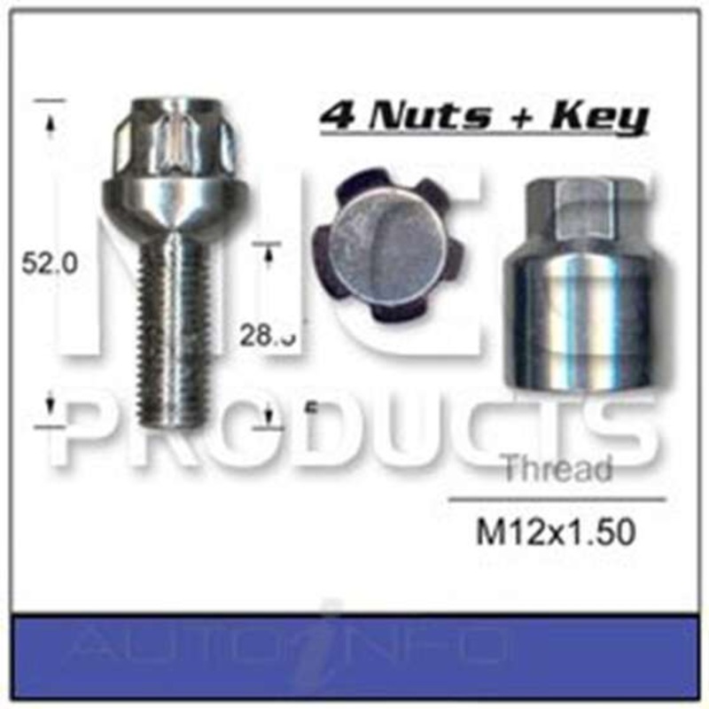 Nice Locking Wheel Nut – NB3LOCK