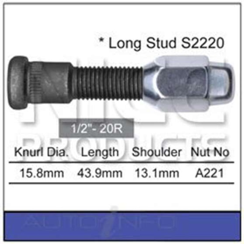 Nice Wheel Stud And Nut Set – NS244