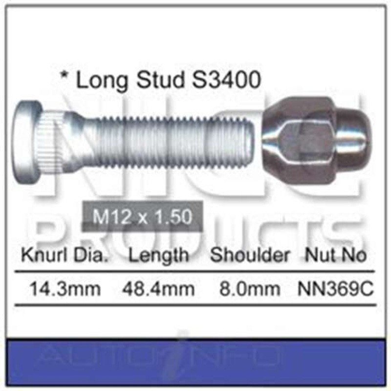 Nice Wheel Stud And Nut Set – NS381P
