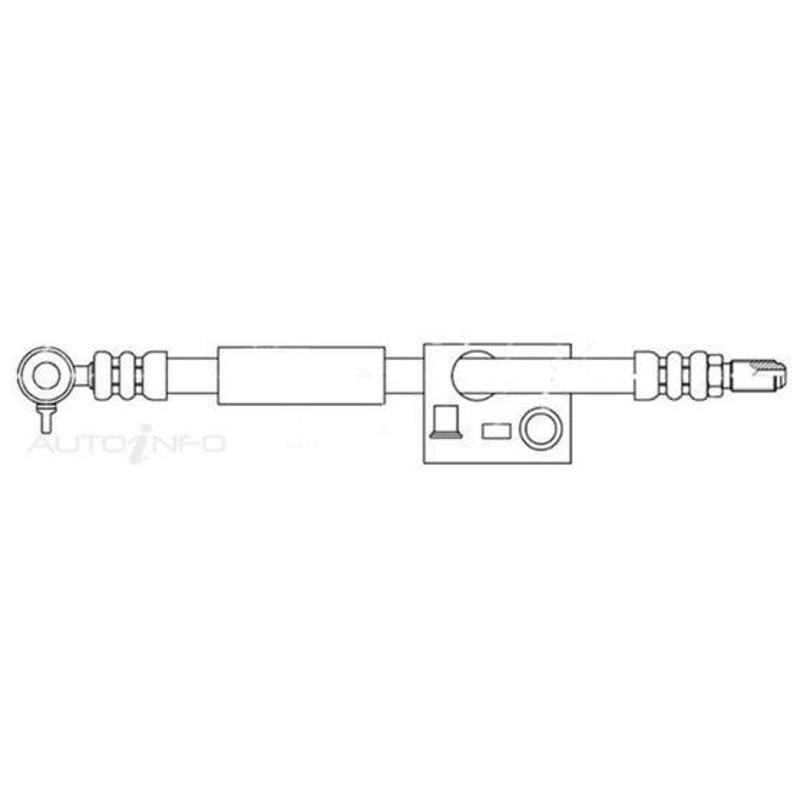 Protorque Power Steering Pressure Hose – Holden Rodeo, BSH542