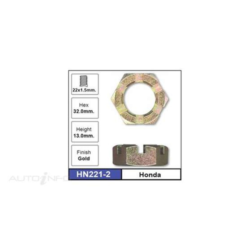 Nice Hub Nuts – Pair, HN221-2