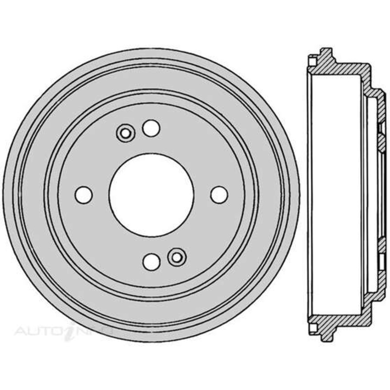 Protex Brake Drum – DRUM4148