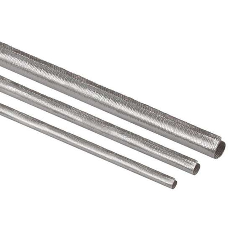 Aluminized Thermo Sleeve 1-5/8 – 2″ 3Ft Roll – TT14020
