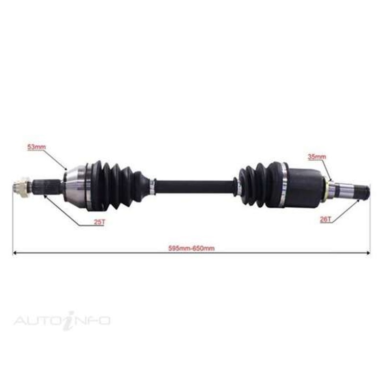 Bearing Wholesalers CV Shaft – B1207