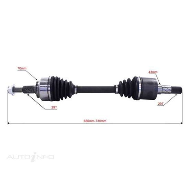 Bearing Wholesalers CV Shaft – B155