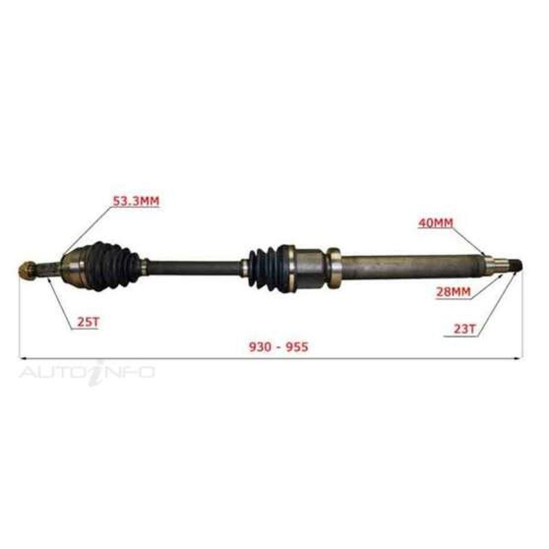 Bearing Wholesalers CV Shaft – B321