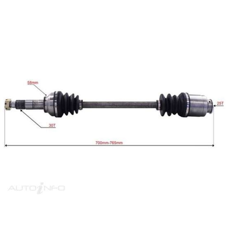 Bearing Wholesalers CV Shaft – B568