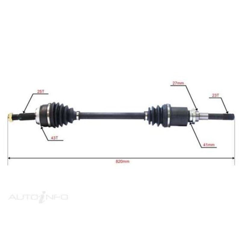 Bearing Wholesalers CV Shaft – B584