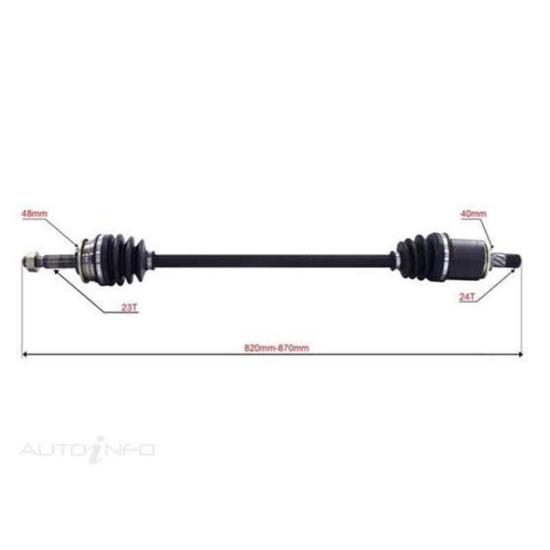 Bearing Wholesalers CV Shaft – B754