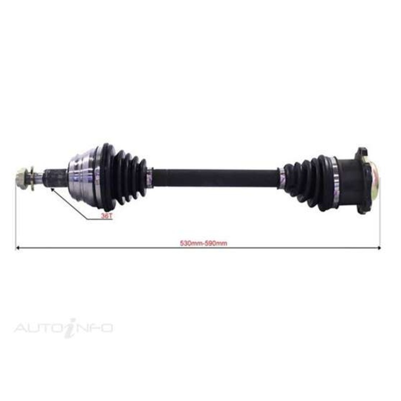 Bearing Wholesalers CV Shaft – B859
