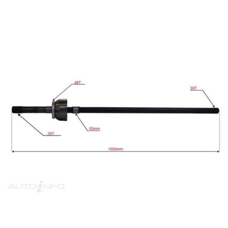 Bearing Wholesalers CV Shaft – B993A