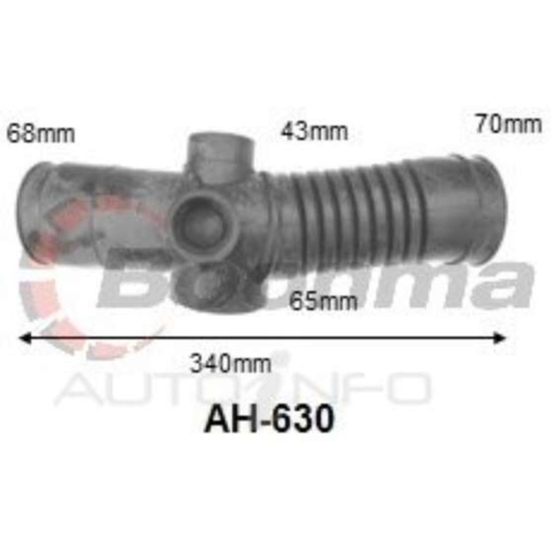 Boonma Air Cleaner Hose – AH-630