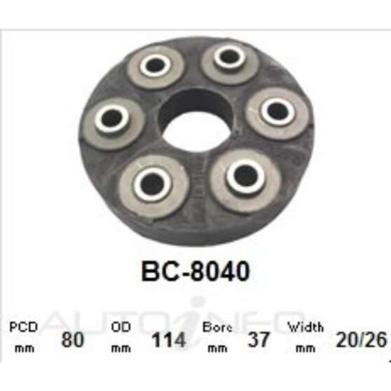 Boonma Drive Shaft Coupling/Flex Joint – BC-8040