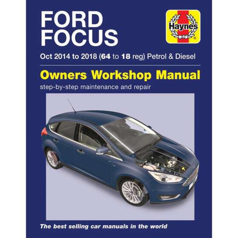 Haynes Repair Manual – Ford Focus 20 2014-2018, 6417