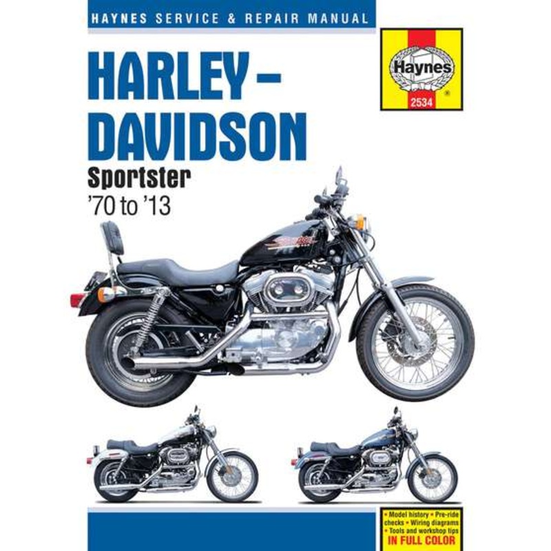 Haynes Repair Manual – Harley-Davidson Sportsters 1970  2010, M2534