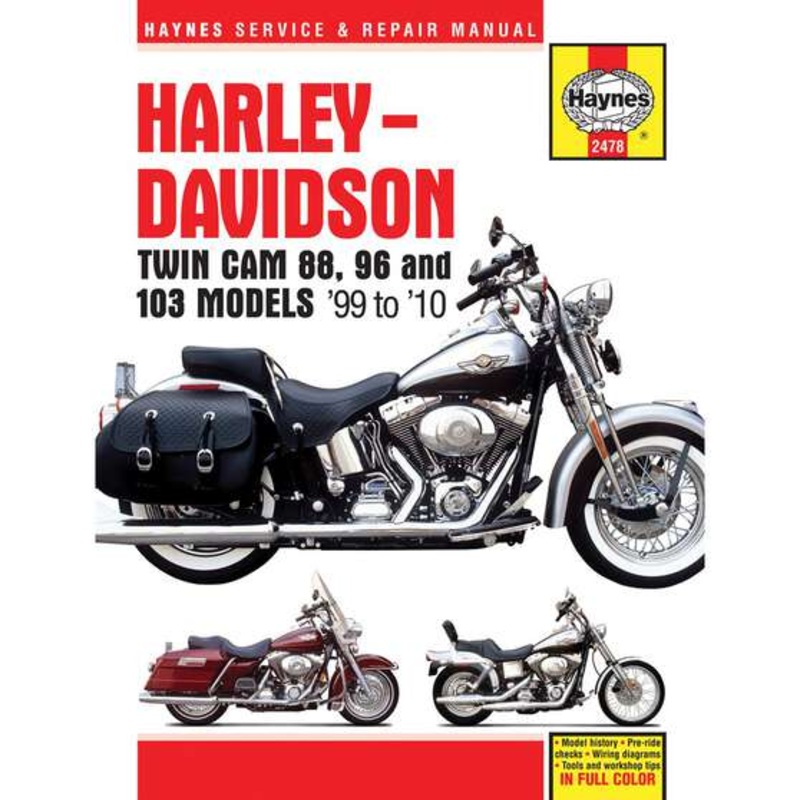 Haynes Repair Manual – Harley-Davidson Twin Cam 88, 96 & 103, M2478