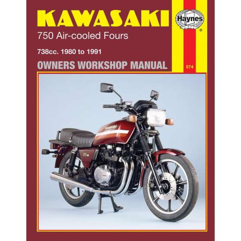 Haynes Repair Manual – Kawasaki 750 Air-cooled Fours 1980 – 1991 – M574