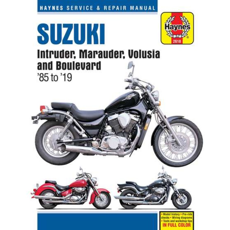 Haynes Repair Manual – Suzuki Intruder, Marauder, Volusia & Bou, M2618