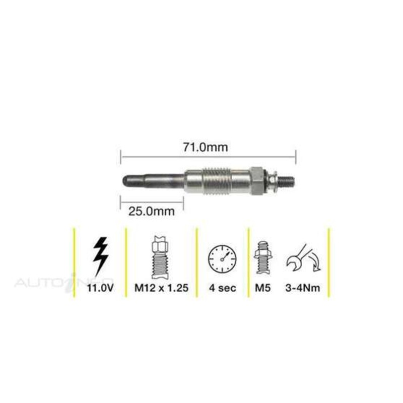 Tridon Glow Plug – TGP001