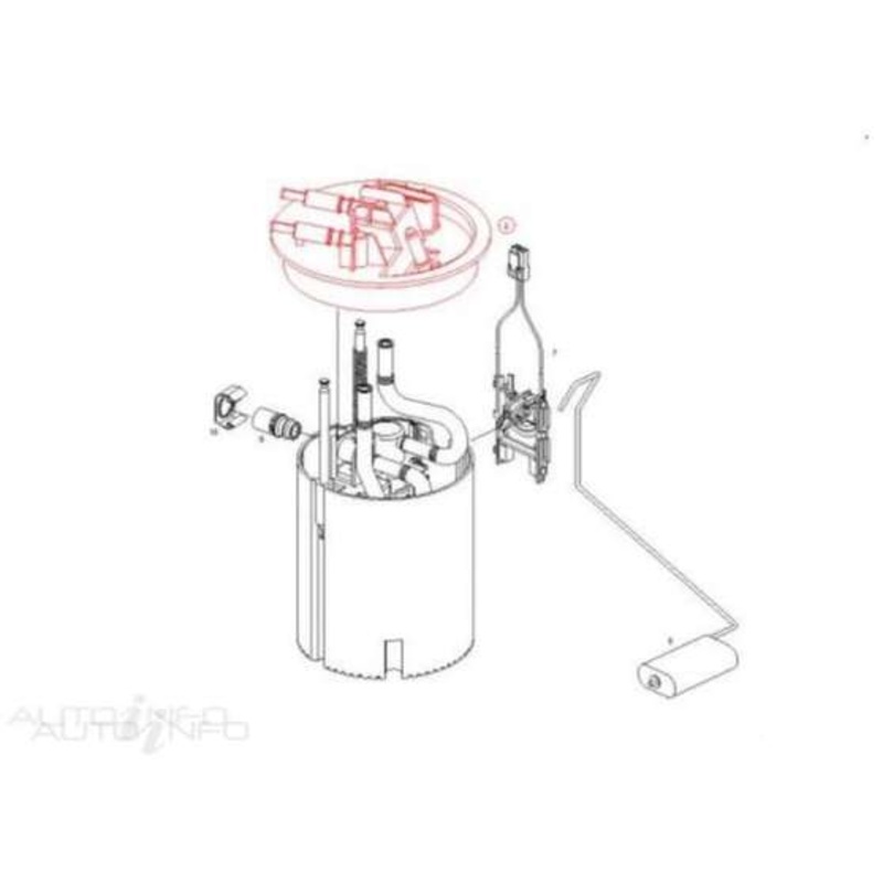 Bosch Fuel Pump Mounting Unit – 0580200101